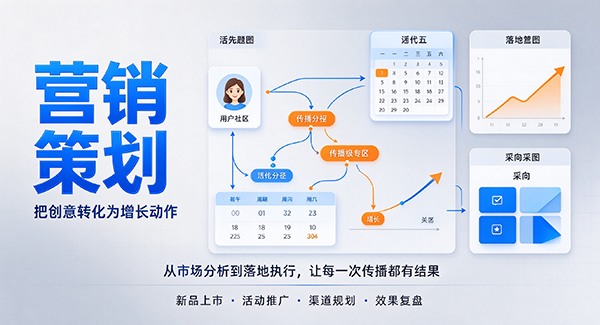 月湖区营销策划